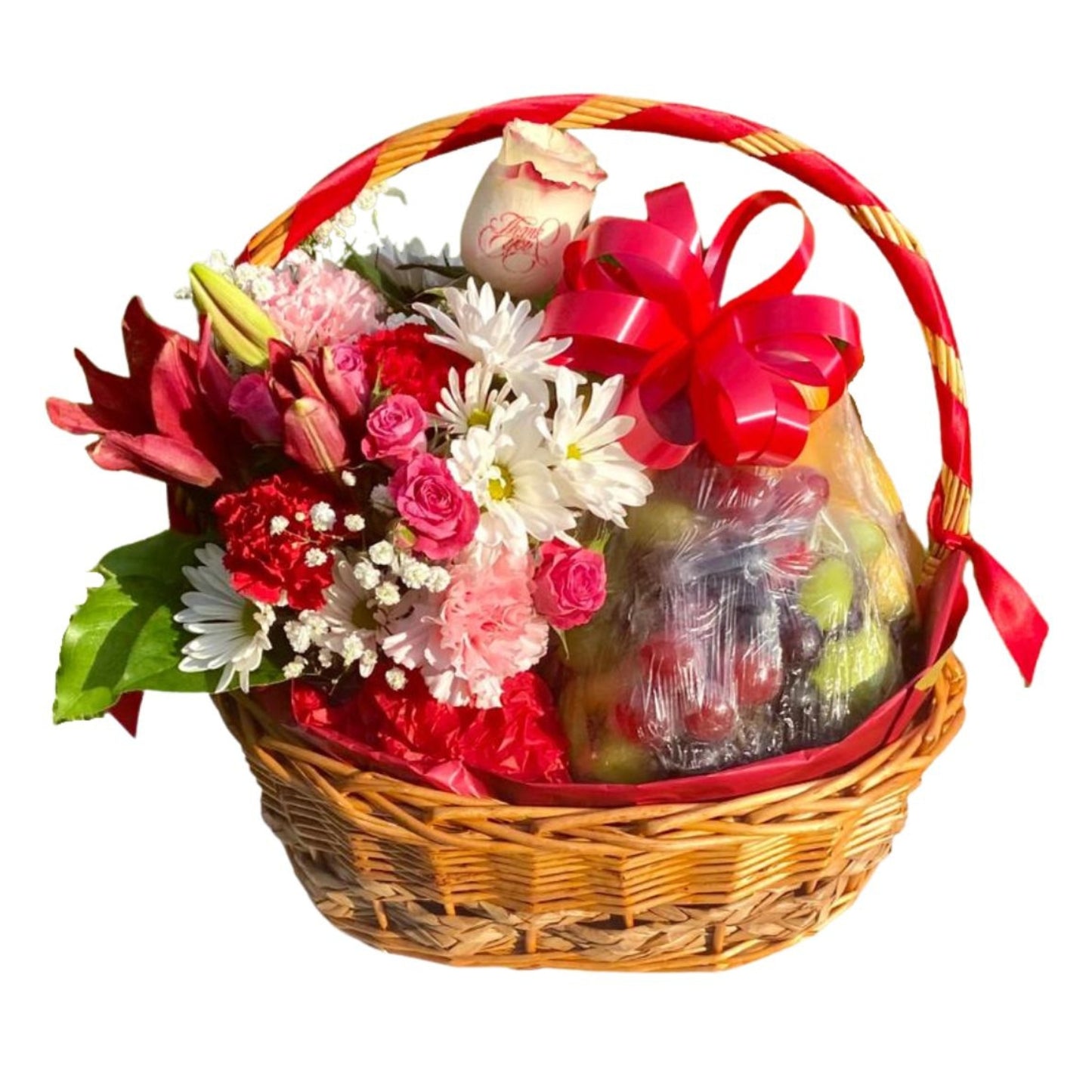 Floral Fruit Basket