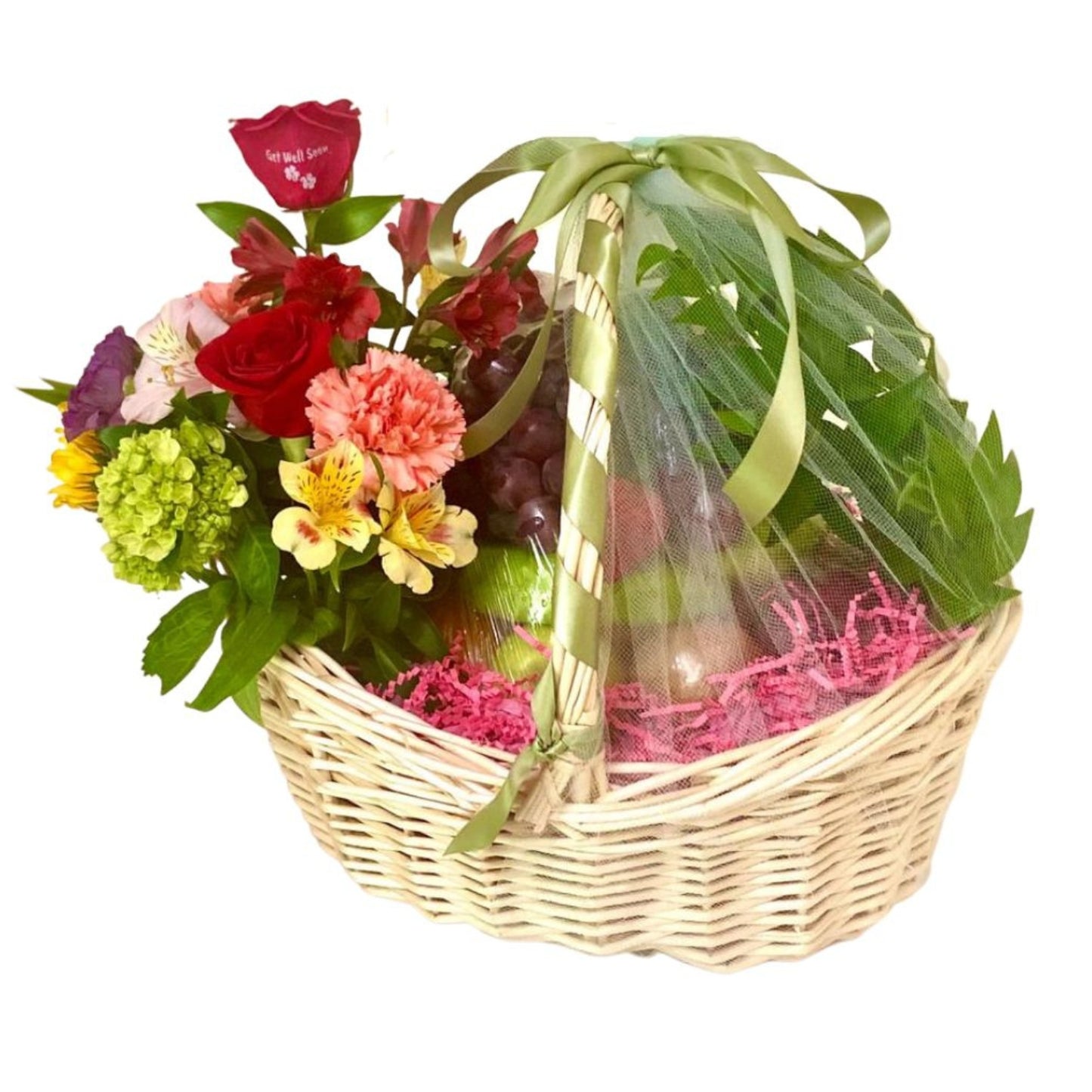 Floral Fruit Basket