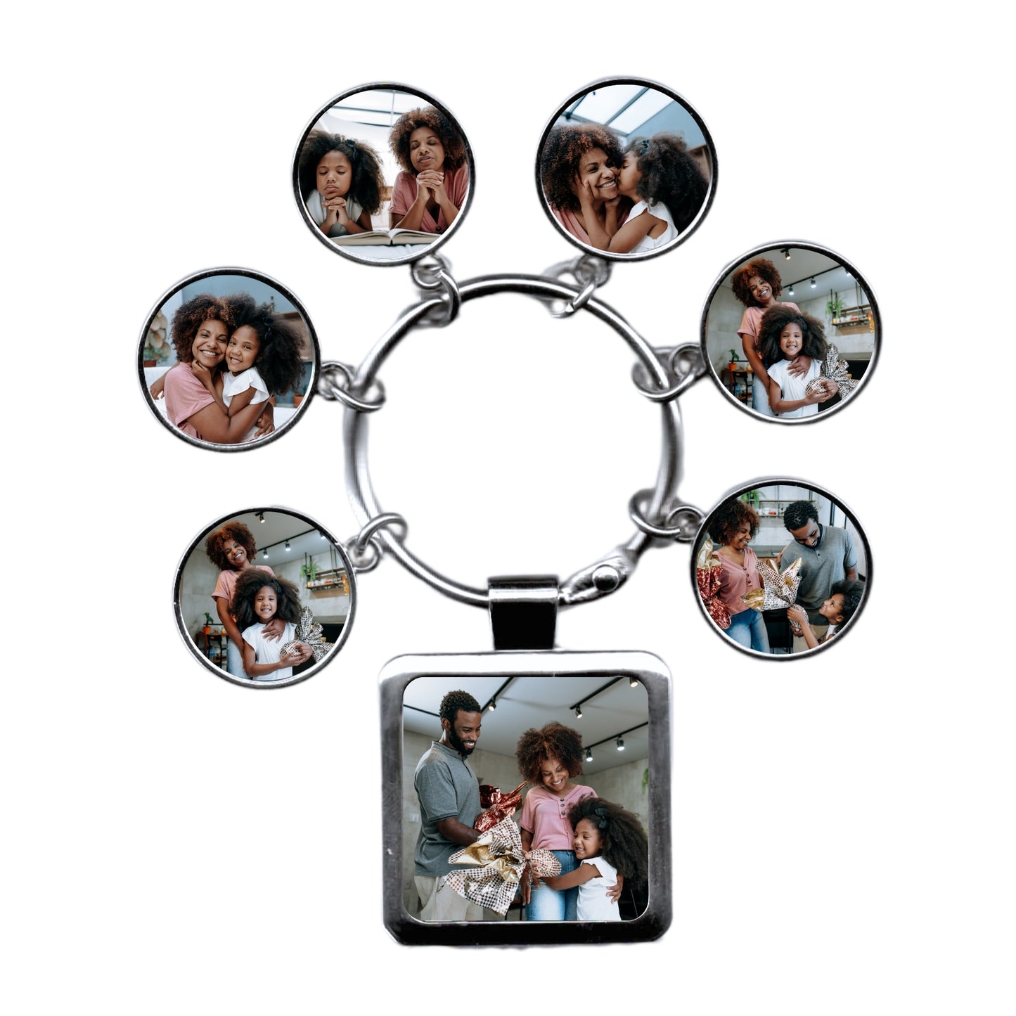 Multi-Photo Keychain